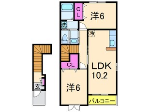 アイオーラⅢの物件間取画像